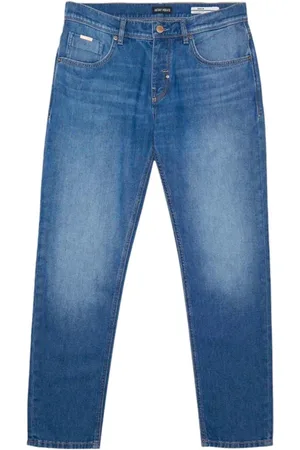 Antony Morato Jeans, Heren, Blauw, W34, Denim, Moderne Blauwe Denim Jeans