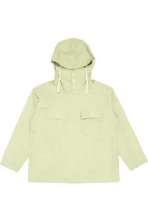 ENGINEERED GARMENTS Jassen, Heren, Groen, XS, Katoen, Militaire Cagoule Licht Jack