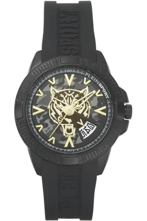 Philipp Plein Accessoires, Heren, Zwart, ONE Size, Touchdown Zwarte Horloge