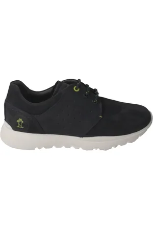 Panama Jack Schoenen, Heren, Blauw, 40 EU, Leer, Blauwe Waterdichte Leren Sneakers voor Mannen