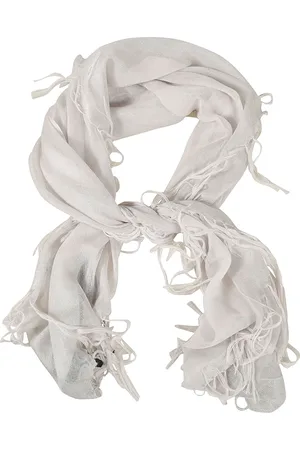 Giorgio Armani Accessoires, Dames, Wit, ONE Size, Elegante Sjaals Collectie