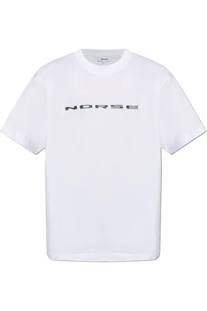 Norse projects Tops, Heren, Wit, 2Xl, Katoen, T-shirt Simon