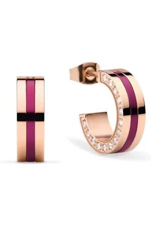 Bering Accessoires, Dames, Veelkleurig, ONE Size, Arctic Symphony Roségoud Oorbellen