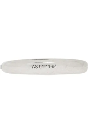 AllSaints Accessoires, Dames, Grijs, ONE Size, Messing armband