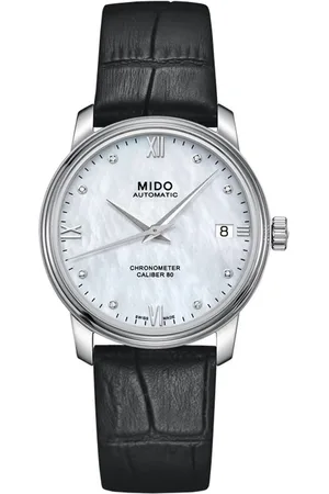 MIDO Accessoires, Dames, Wit, ONE Size, Chronometer Dames Diamant Horloge
