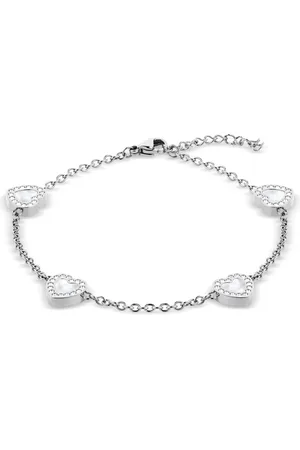 Bering Accessoires, Dames, Grijs, ONE Size, Arctic Symphony Zilveren Armband