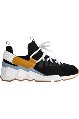 Pierre Hardy Schoenen, Heren, Zwart, 43 EU, Zwarte Mesh Sneakers voor Mannen