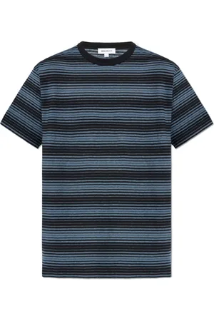 Norse projects Tops, Heren, Blauw, S, Katoen, T-shirt 