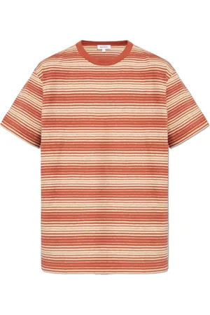 Norse projects Tops, Heren, Rood, S, Katoen, T-shirt Johannes