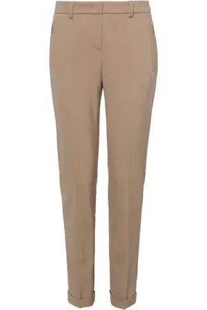 SEDUCTIVE Broeken, Dames, Bruin, M, Bruine Leni Elegante Schoenen