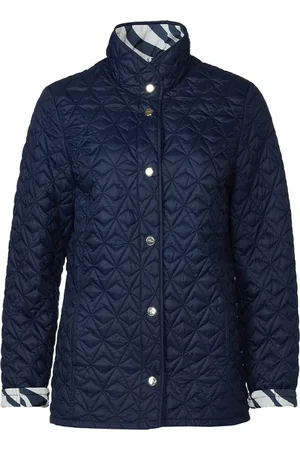 Danwear Jassen, Dames, Blauw, 7Xl, Polyester, Omkeerbare Overgangsjas Navy