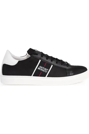 Antony Morato Schoenen, Heren, Zwart, 41 EU, Leer, Eco Leren Sneakers