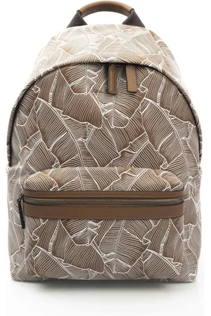 Cerruti 1881 Tassen, Heren, Veelkleurig, ONE Size, Leren rugzak met logo detail