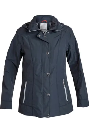 Danwear Jassen, Dames, Blauw, 2Xl, Waterdichte Regenjas Navy Blauw
