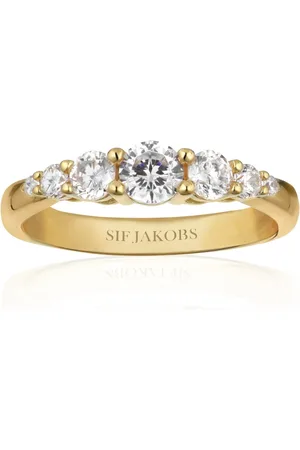 Sif Jakobs Accessoires, Dames, Geel, 60 MM, Rings