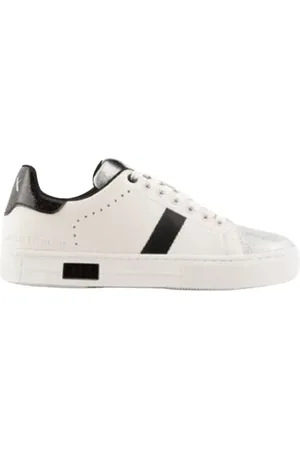 Armani Exchange Schoenen, Dames, Wit, 40 EU, Leer, Laced Schoenen