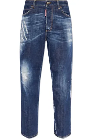 Dsquared2 Jeans, Dames, Blauw, S, Katoen, Boston Jeans
