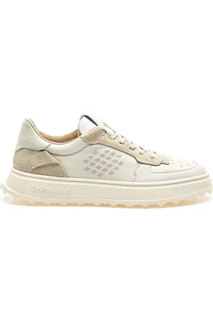 BE POSITIVE Schoenen, Heren, , 40 EU, Leer, Steen Cuprace Basket Sneakers