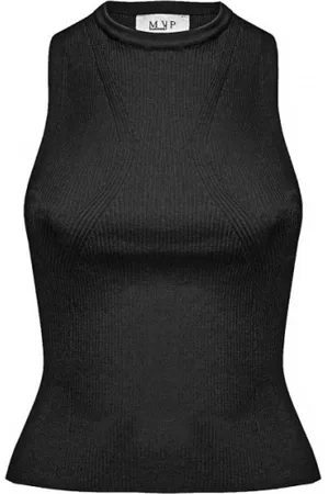 MVP Wardrobe Tops, Dames, Zwart, 2Xs, Montfleury Knit TOP