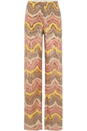 MVP Wardrobe Broeken, Dames, Veelkleurig, S, Polyester, Cannes Pants