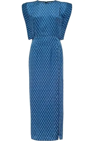 MVP Wardrobe Kleedjes, Dames, Blauw, XS, Juan LES Pins Dress