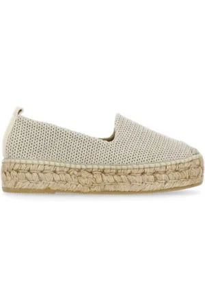 Espadrilles Schoenen, Dames, , 36 EU, Gouden sneakers met lurex details