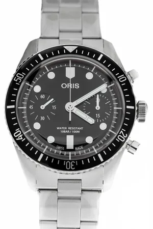 Oris Accessoires, Heren, Grijs, ONE Size, 77177914054-0782018 - Divers Sixty-Five Chronograph