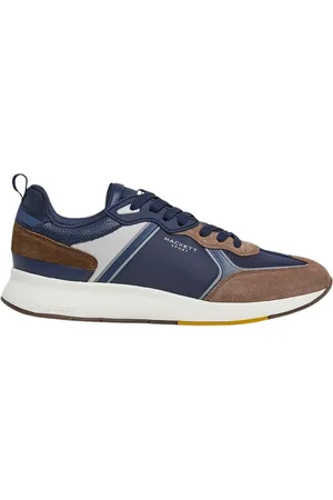 Hackett Schoenen, Heren, Veelkleurig, 41 EU, Leer, H-Runner Phil Sneakers