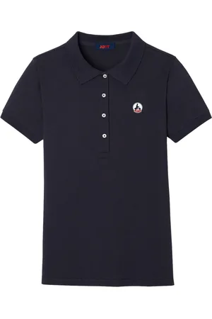 Jott Tops, Dames, Blauw, S, Katoen, Stretch Franca Polo