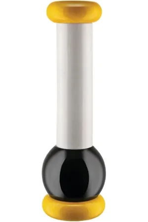 Alessi Interieur, unisex, Wit, ONE Size, Pepermolen Geel