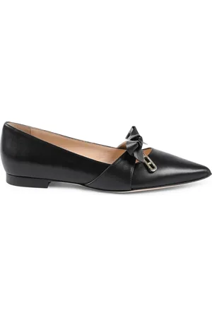 DEE OCLEPPO Schoenen, Dames, Zwart, 40 EU, Stijlvolle Boog Platte Schoen