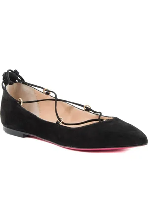 DEE OCLEPPO Schoenen, Dames, Zwart, 36 EU, Leer, Suede Cross Strap Sandal