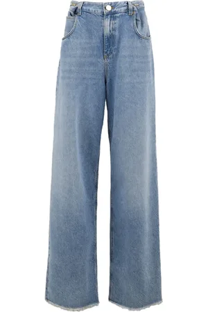 GAËLLE Jeans, Dames, Blauw, W26, Blauwe Broek Gaabw 00334 Bl 01 Model