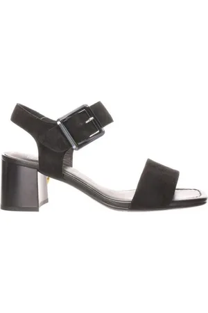 ARA Schoenen, Dames, Zwart, 37 EU, Leer, Zwarte platte sandalen voor vrouwen