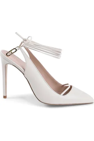 DEE OCLEPPO Schoenen, Dames, Wit, 38 EU, Italiaans Vakmanschap Stiletto Hakken