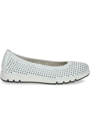Caprice Schoenen, Dames, Wit, 37 EU, Ballerinas