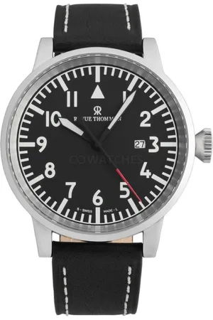 Revue Thommen Accessoires, Heren, Grijs, ONE Size, Automatisch Herenhorloge Airspeed Model