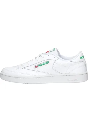 Reebok Schoenen, Heren, Wit, 42 EU, Witte Lage Sneakers Club C 85 Men