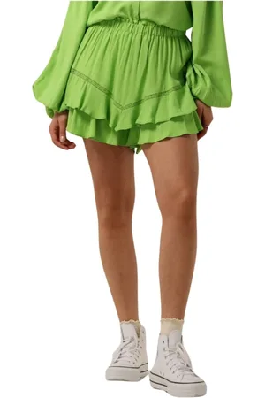 Harper & Yve Rokken, Dames, Groen, S, Groene Minirok Yanick-sh