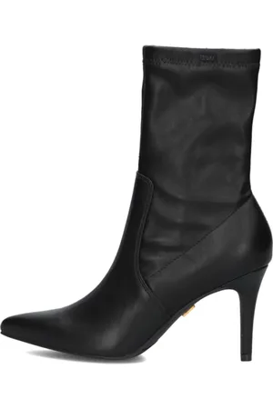 Mexx Schoenen, Dames, Zwart, 40 EU, Stijlvolle Zwarte Enkellaarsjes Miley
