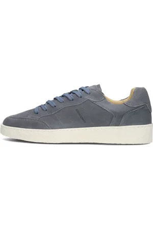 GOOSECRAFT Schoenen, Heren, Blauw, 43 EU, Suède, Heren Lage Sneakers Noptera 4