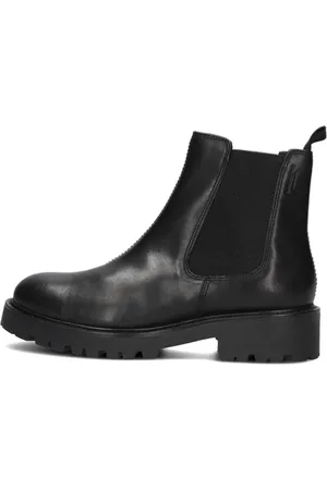 Vagabond Schoenen, Dames, Zwart, 36 EU, Leer, Zwarte Chelsea Boots Kenova Chelsea