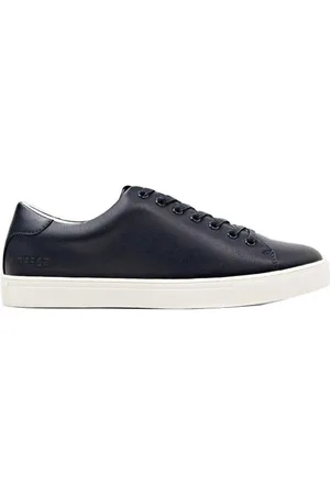 ESPRIT Schoenen, Heren, Blauw, 41 EU, Blauwe Casual Veterschoenen voor Mannen