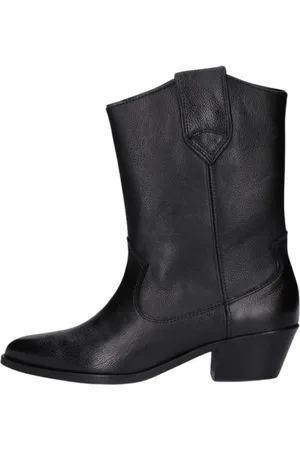 Anonymous copenhagen Schoenen, Dames, Zwart, 40 EU, Leer, Saseline 35 Cowboy Laarzen