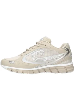 Cruyff Schoenen, Dames, Veelkleurig, 38 EU, Leer, Beige Flash Eclectic Lage Sneakers