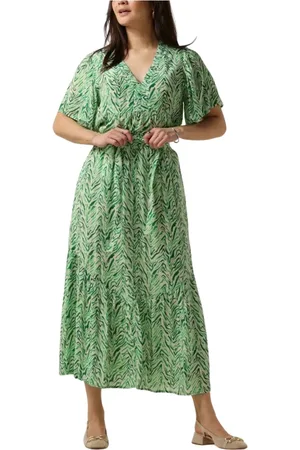 Moliin Kleedjes, Dames, Veelkleurig, M, Groene Alex Blouse