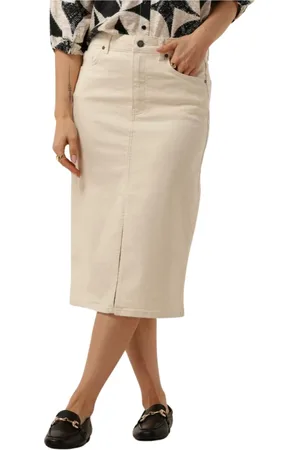 Object Rokken, Dames, , S, Midi Twill Rok