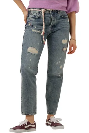Scotch&Soda Jeans, Dames, Blauw, W29, Blauwe Slim Boyfriend Jeans - All Tied Up