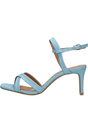 TANGO Schoenen, Dames, Blauw, 40 EU, Leer, Blauwe Sandaal Ava 6