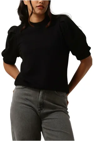 Minus Truien, Dames, Zwart, XS, Mika Sweat Dames Sweater Zwart